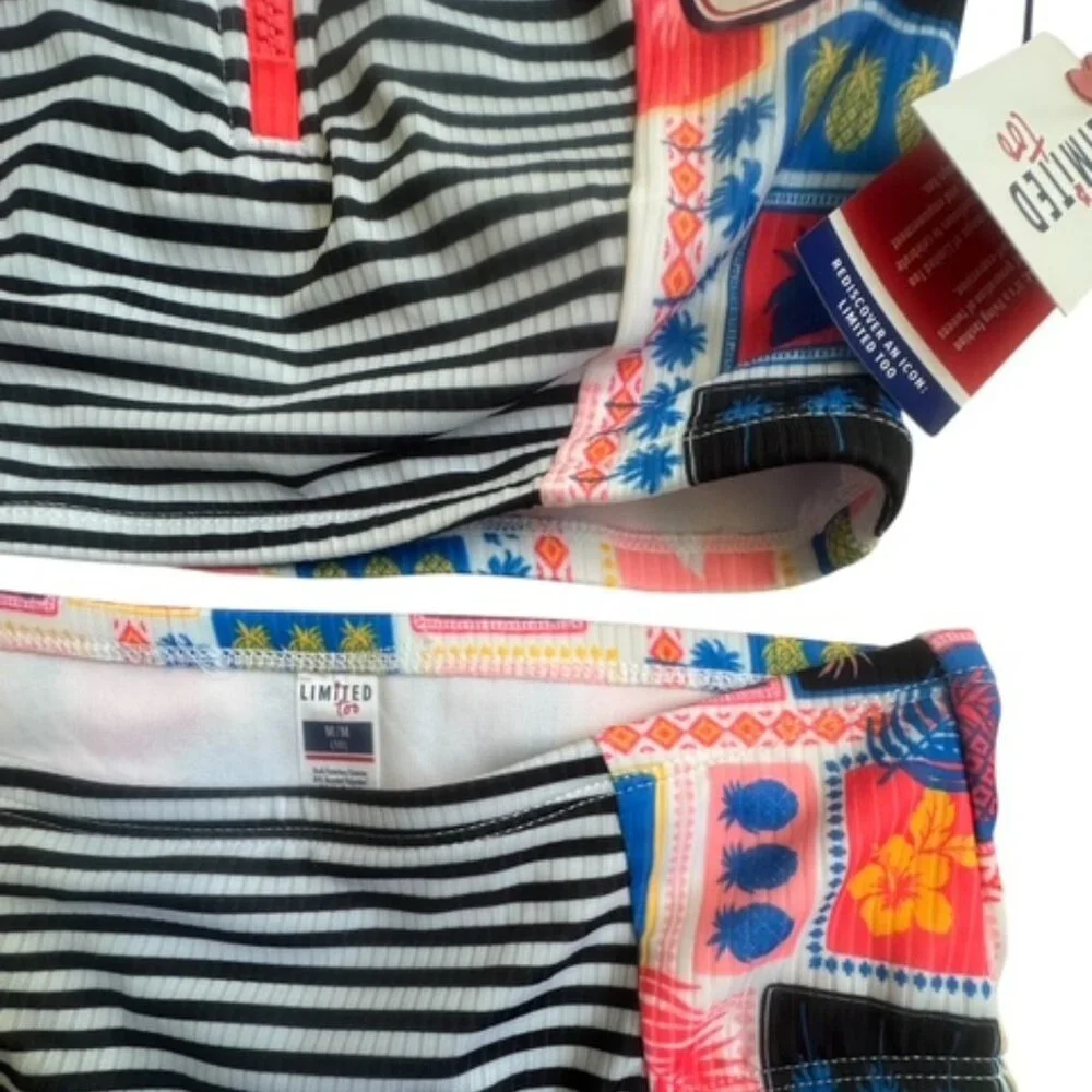 Limited Too Girl's Size 10 SPF50 Swim Suit